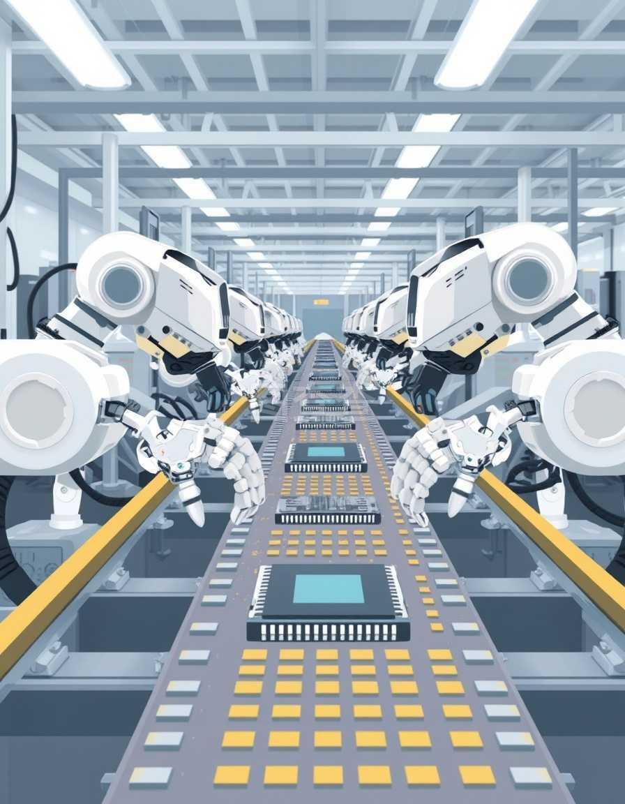 智能機器與自動化工廠 現(xiàn)代生產(chǎn)的矢量革命